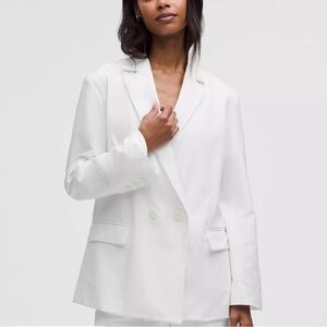 LuluLinen Oversized Blazer, size L/10 (37"-38.5")